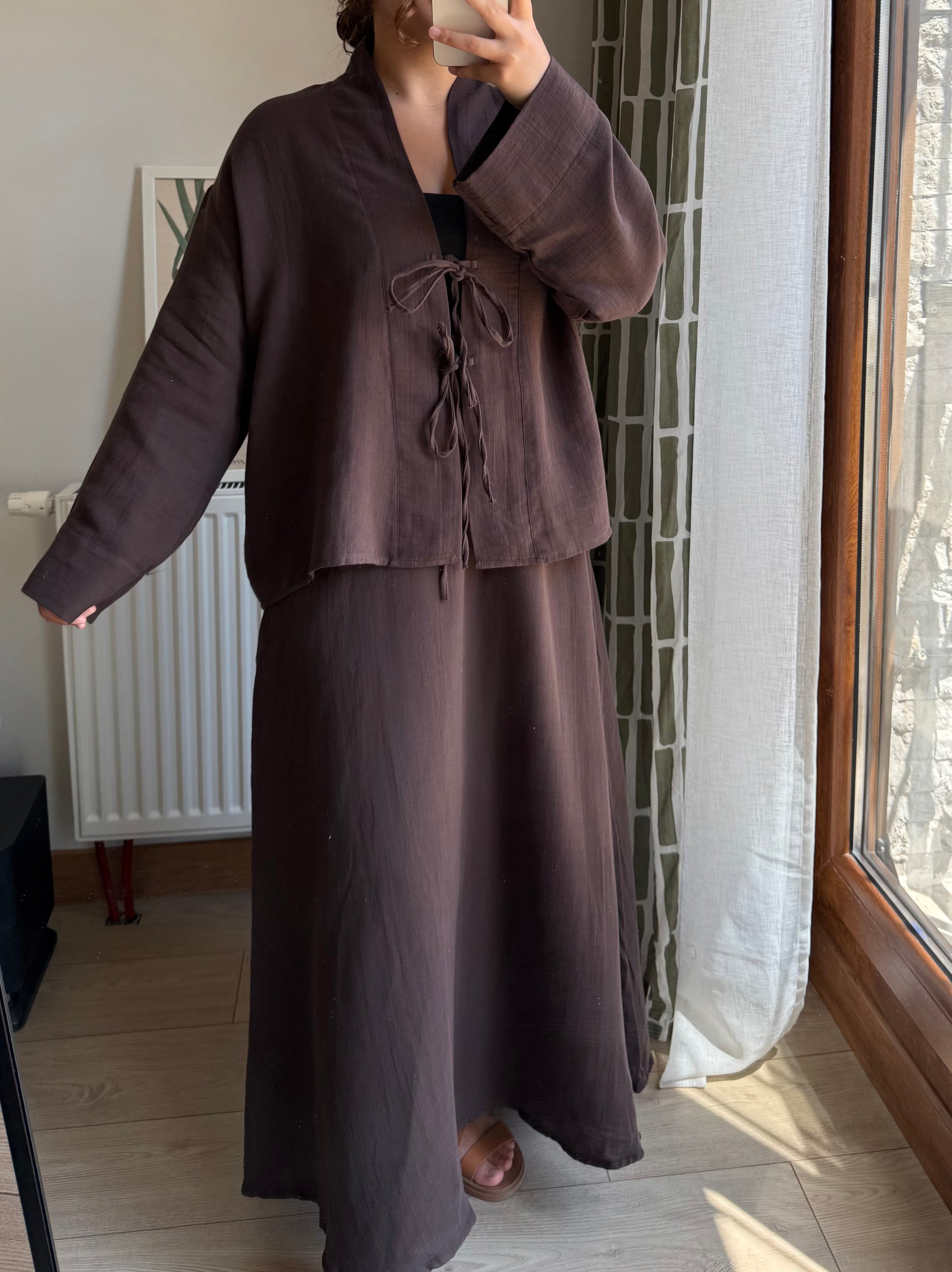 Acı Kahve Müslin Takım