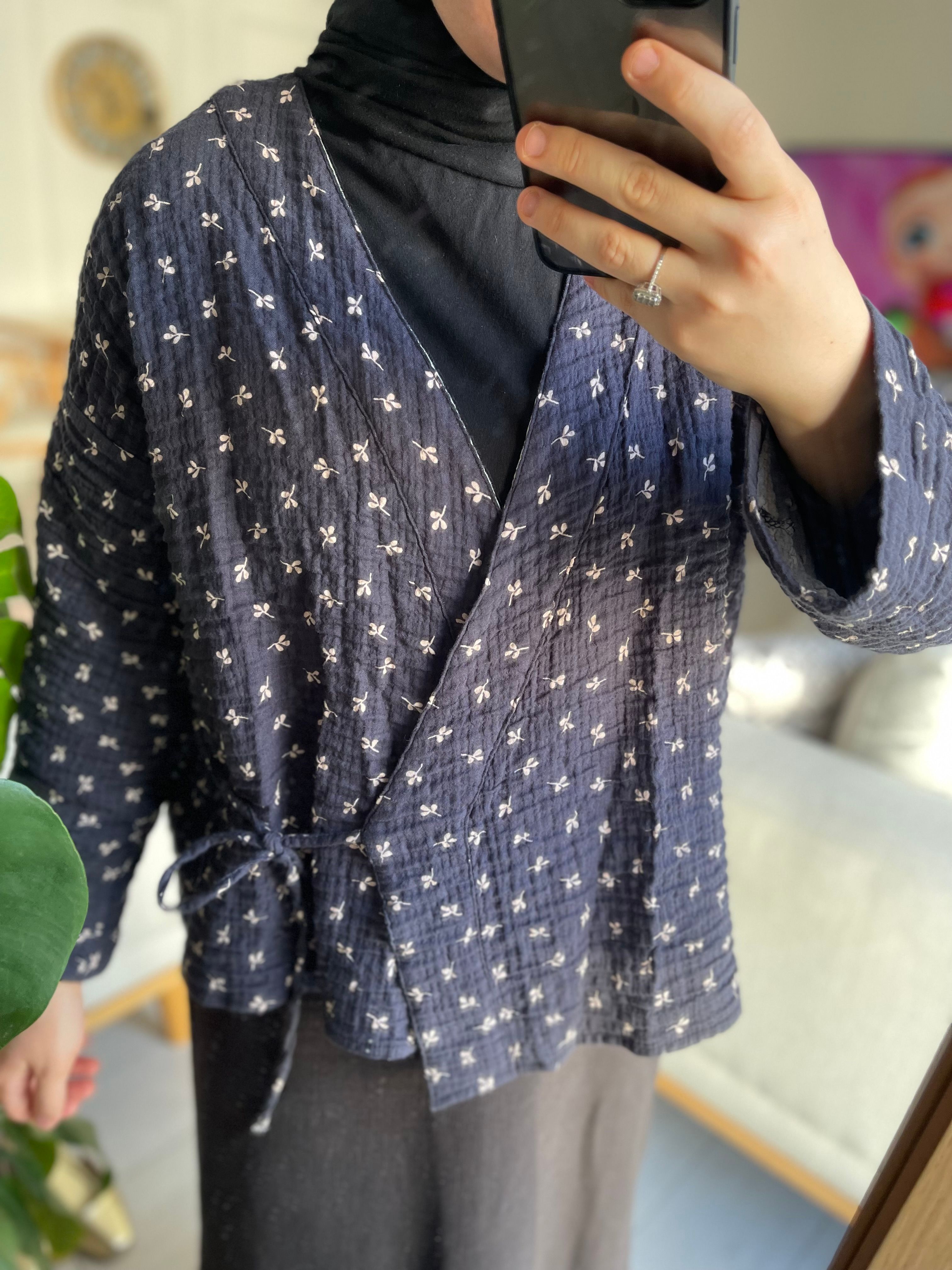 Füme Müslin Kaftan