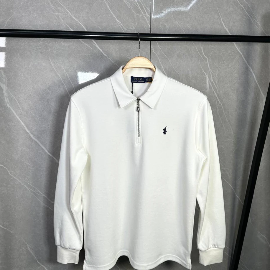 PREMİUM YARIM FERMUAR POLO YAKA SWEATSHİRT