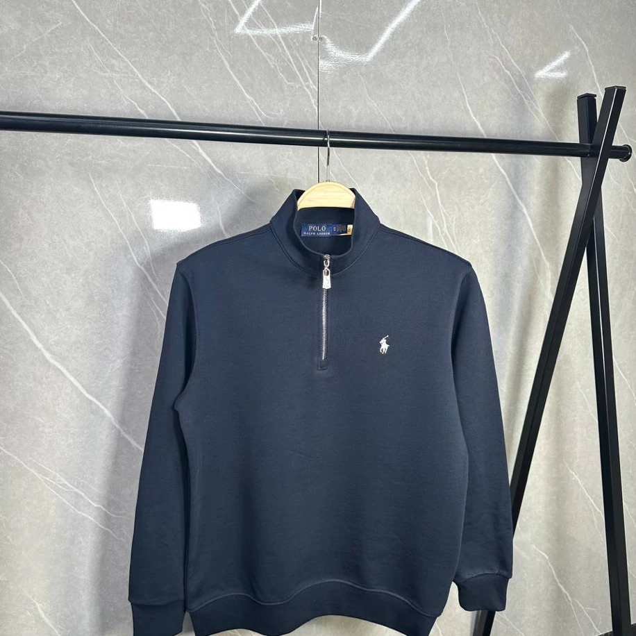 POLO PREMİUM YARIM FERMUAR DİK YAKA SWEATSHİRT