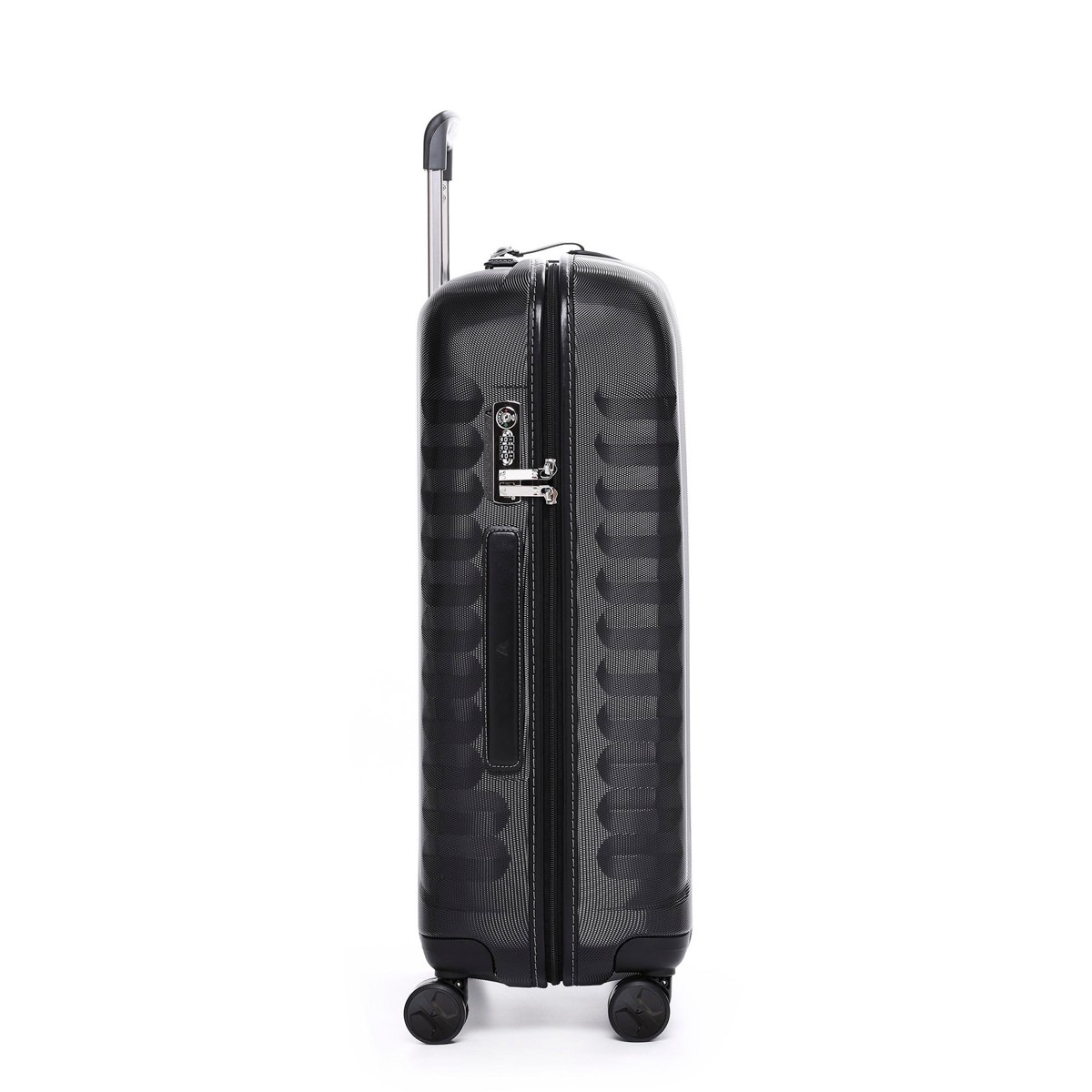 52320101-0101 E-Lite Medıum Luggage 72Cm Black/Black