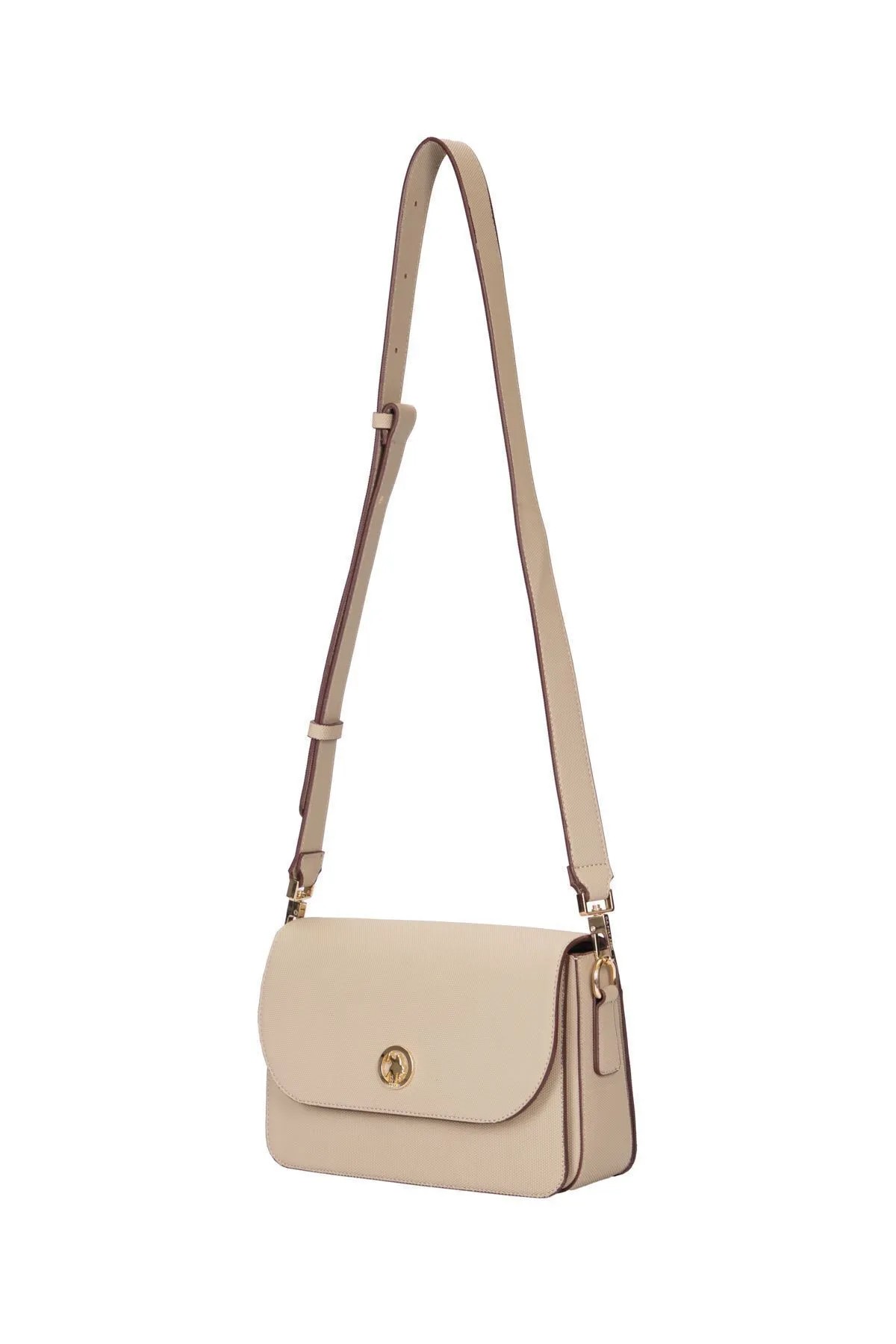 US24721 U.S. POLO ASSN. USPA LADIES BAG GRAVEL