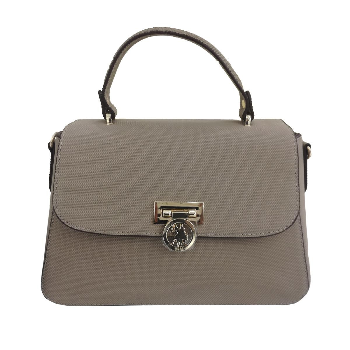 Kadın Omuz Çantası US24717  U.S. POLO ASSN. USPA LADIES BAG 04448 Gravel(Çakıl)