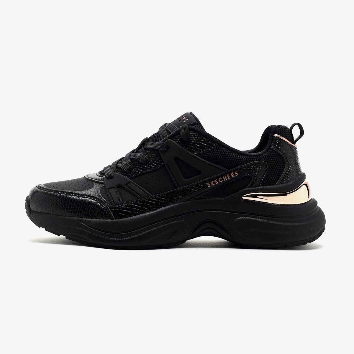 177576 BBK Skechers STREET HAZEL - FAYE Black