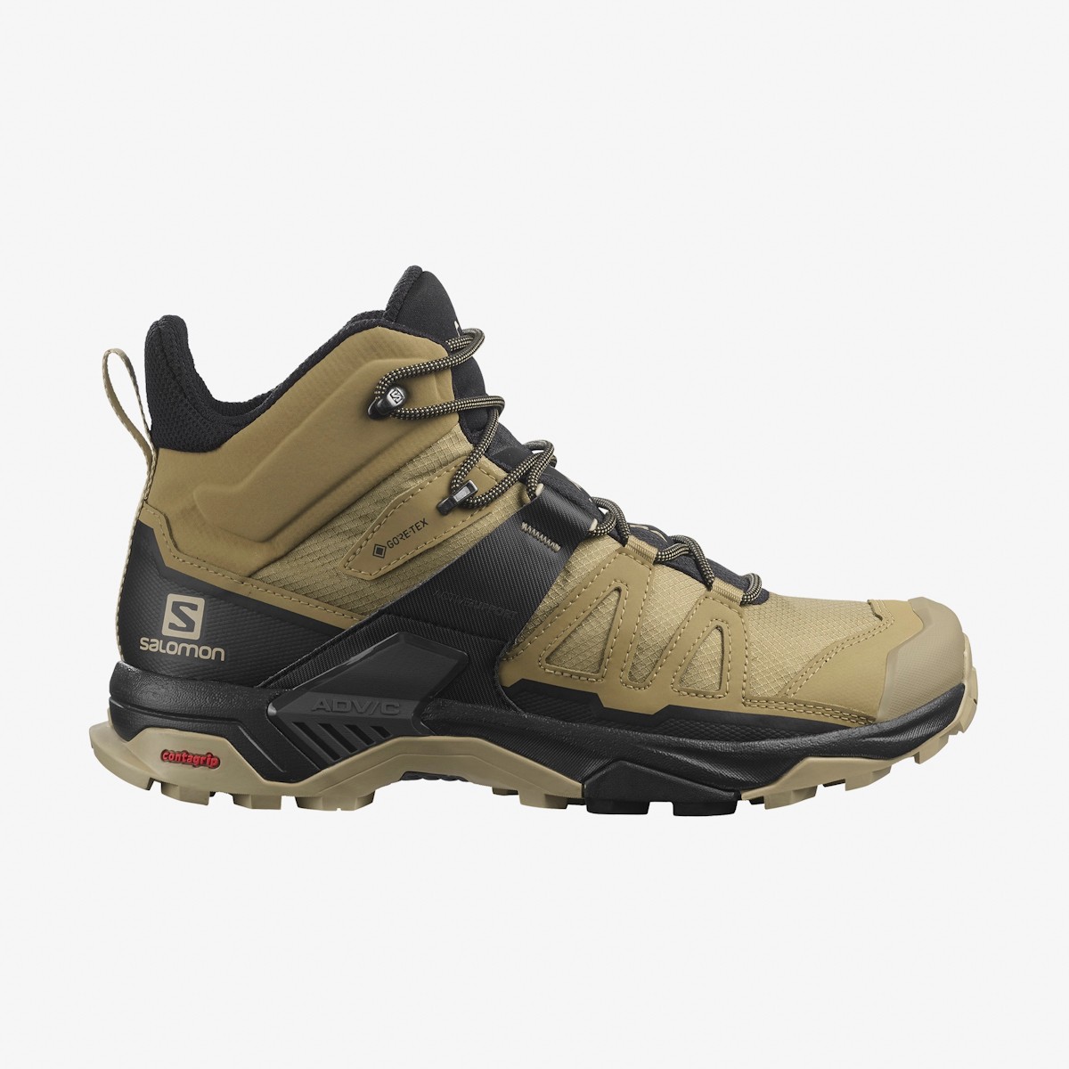 L41294100 SALOMON X ULTRA 4 MID GTX Kelp/Black/SAFARI