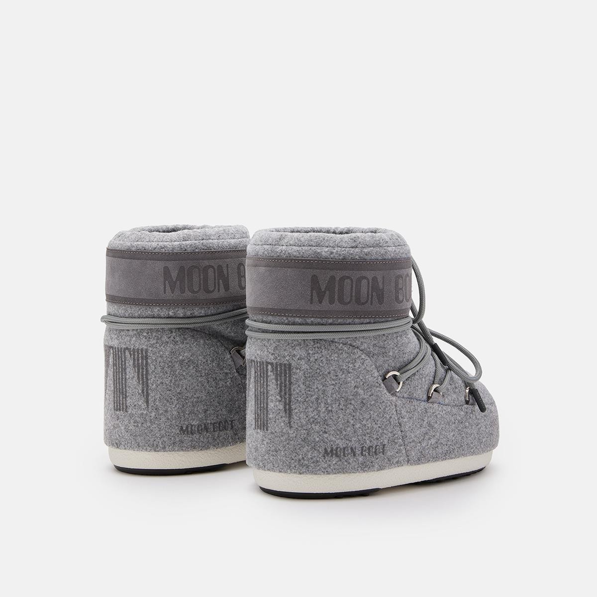 Kadın  80D1409570-H006 Moon Boot Icon Low Felt Grey