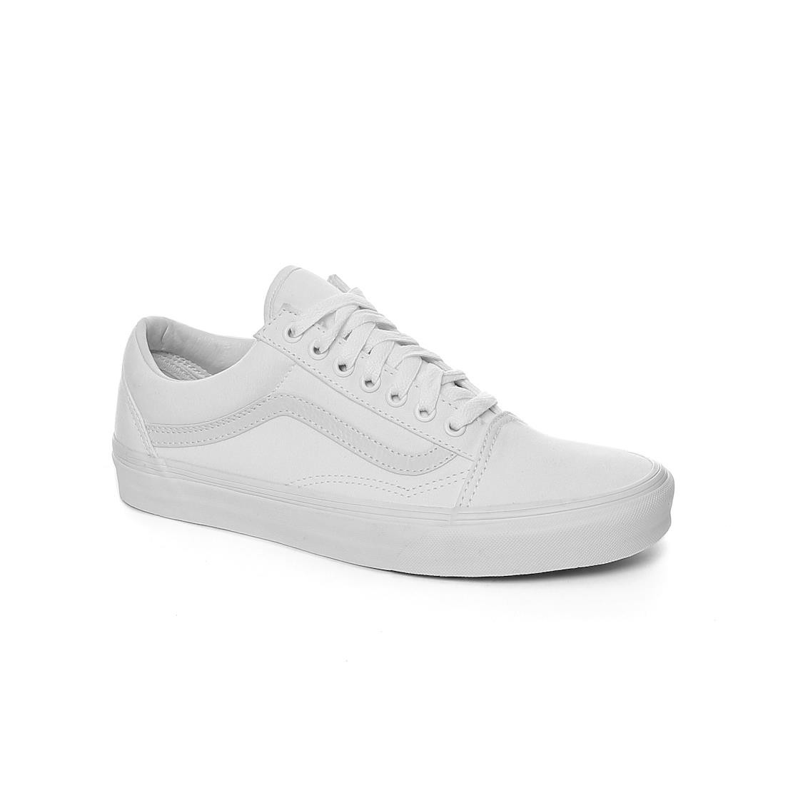 Kadın Keten VN000D3HW001 VANS OLD SKOOL TRUE WHITE