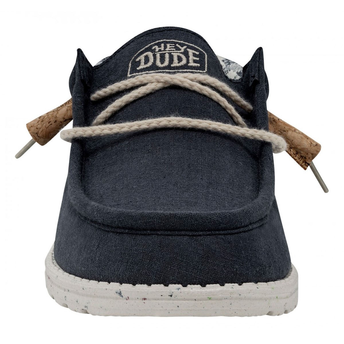 Erkek Sneaker ( Günlük) HD.40015  Hey Dude Wally Break Stitch 410 Navy