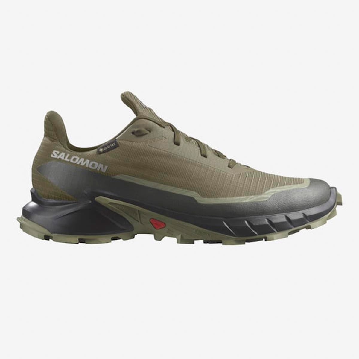 Erkek Outdoor L47310300 SALOMON ALPHACROSS 5 GTX Olive Night-Black-Deep Lichen Green