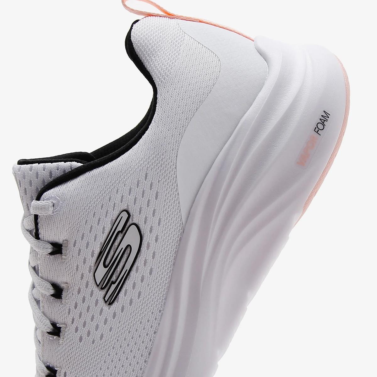 Kadın Sneaker ( Günlük) 150024 WBC Skechers VAPOR FOAM - FRESH TREND White-Black-Pink