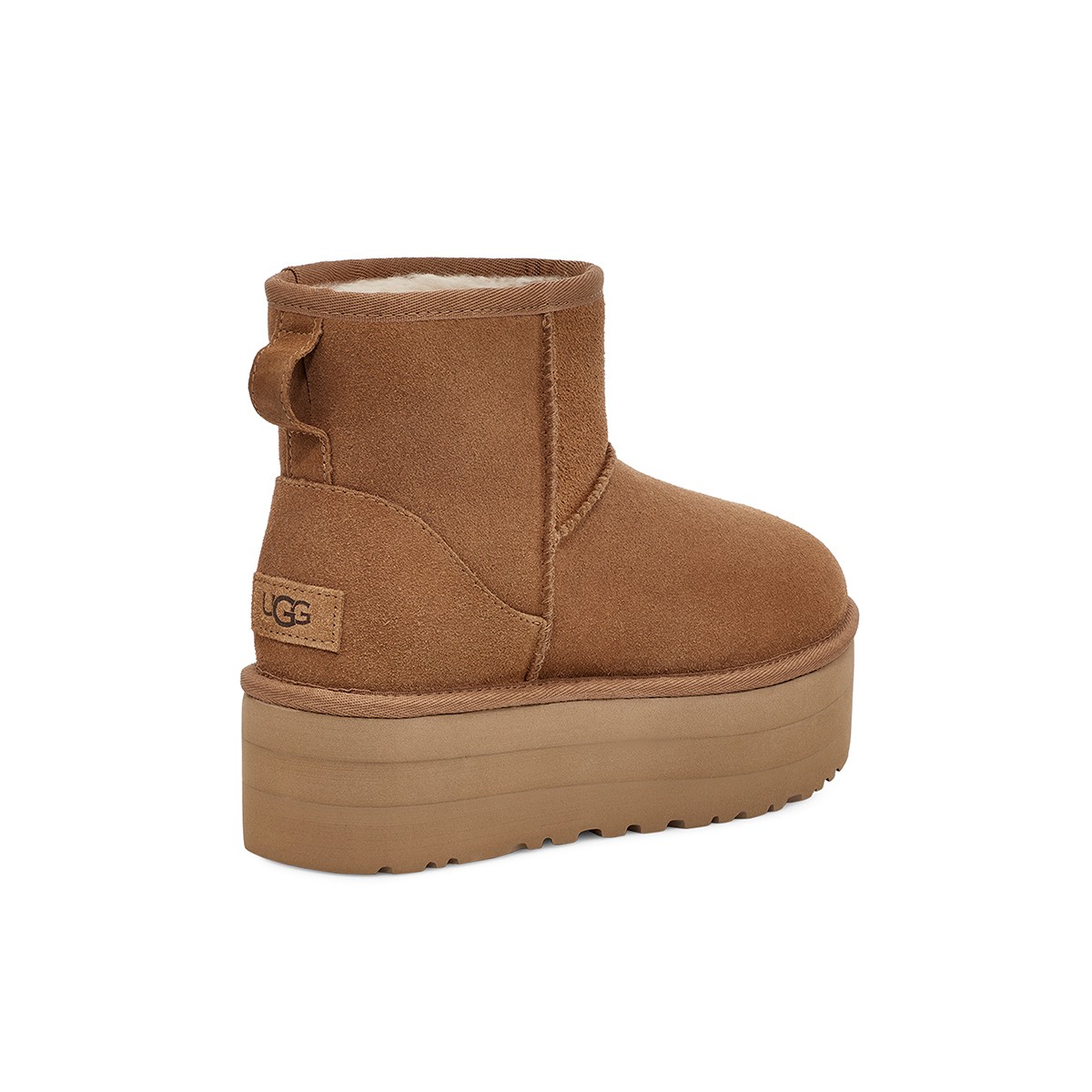 1134991 UGG W CLASSIC MINI PLATFORM CHESTNUT (TABA)