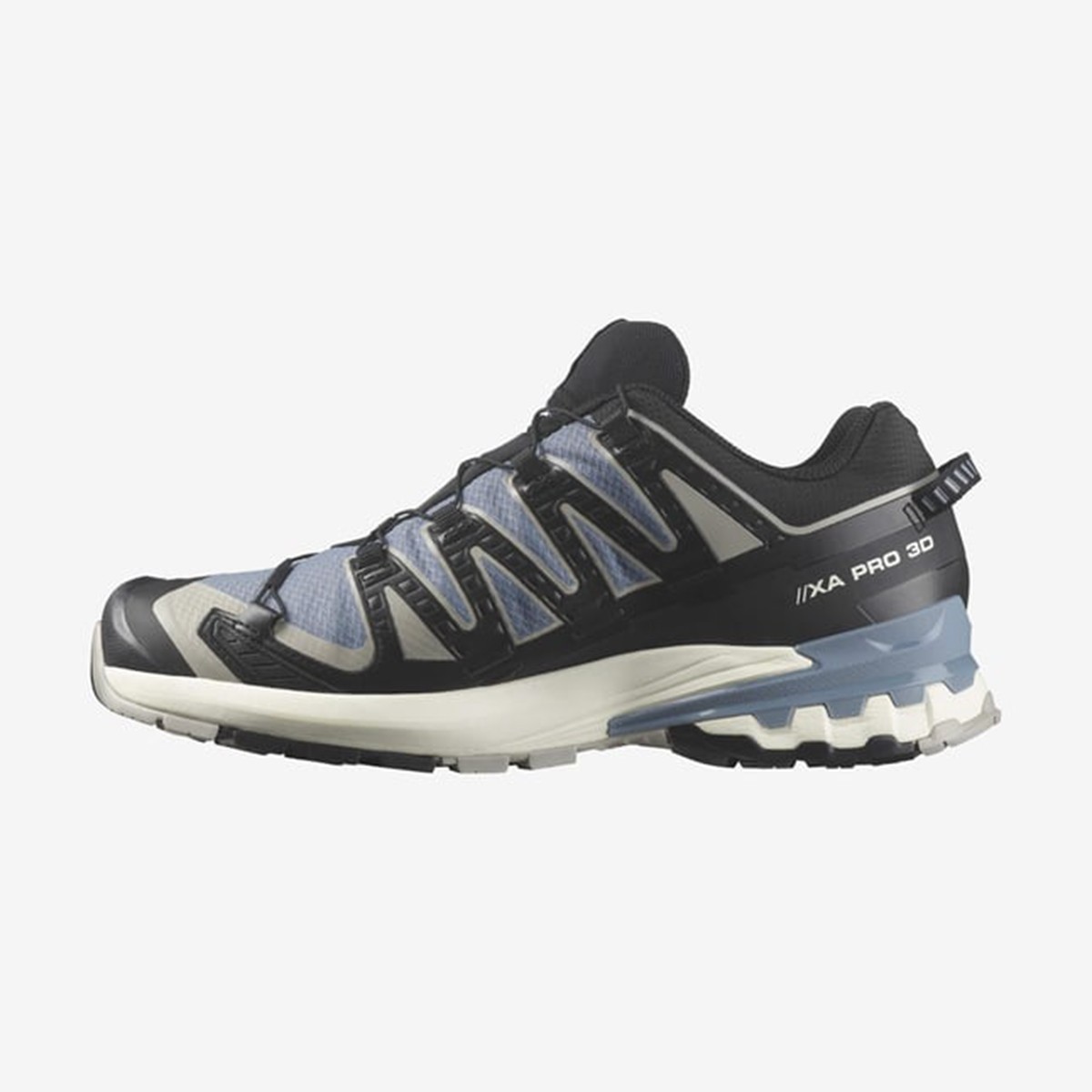 L47270600 SALOMON XA PRO 3D V9 GTX Flint Stone/Black/Ghost Gray