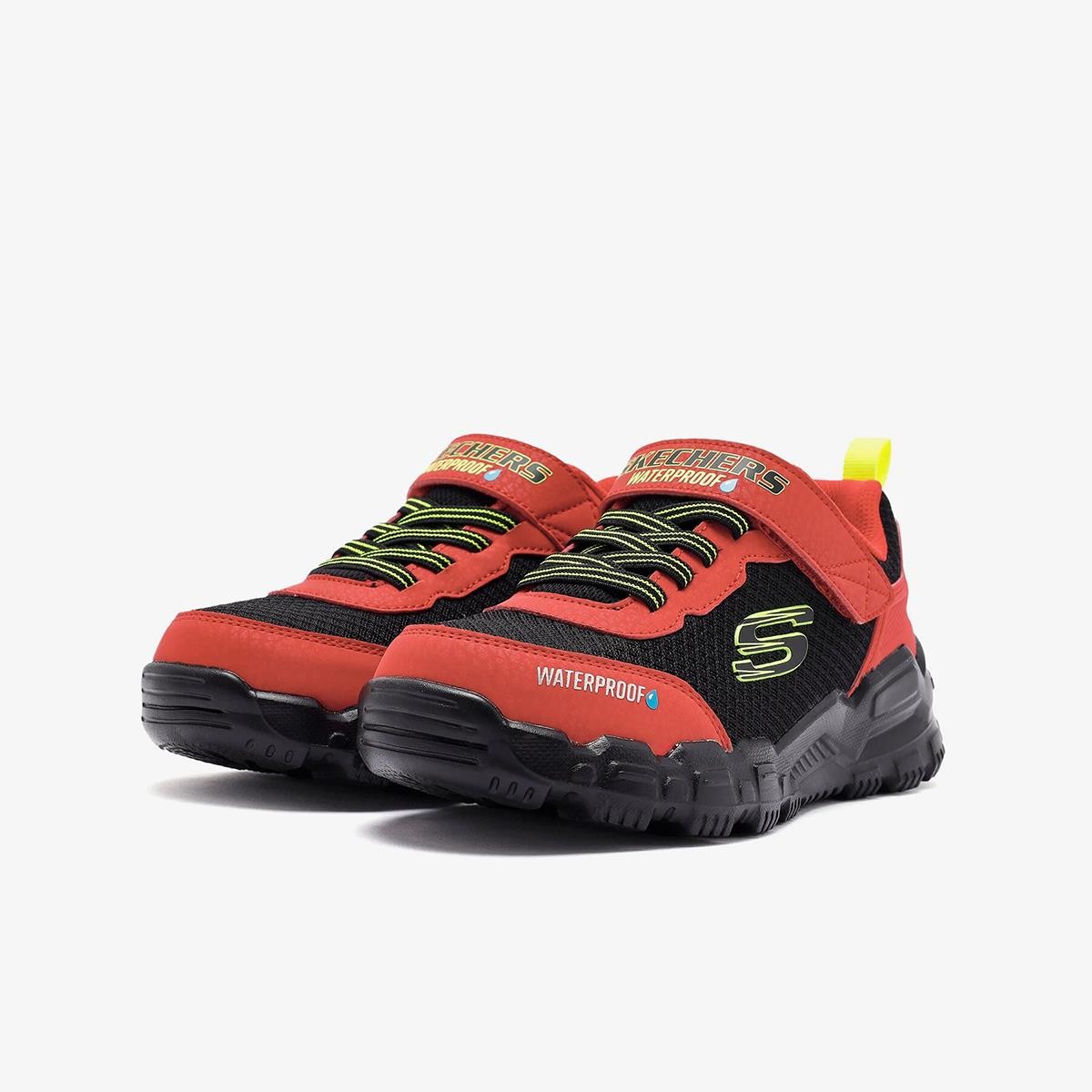 Erkek Çocuk Sneaker ( Günlük) 406439L BKRD Skechers ADVENTURE TRACK- AQUATASTİC Black-Red