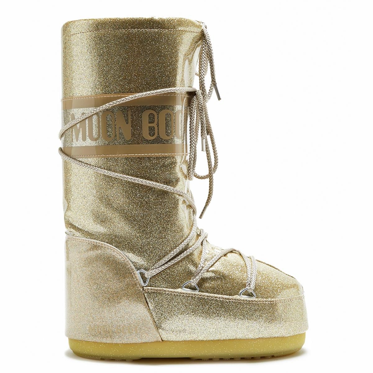 Kadın Bot (Kar) 80D1402850-B002 Moon Boot Icon Glitter Gold