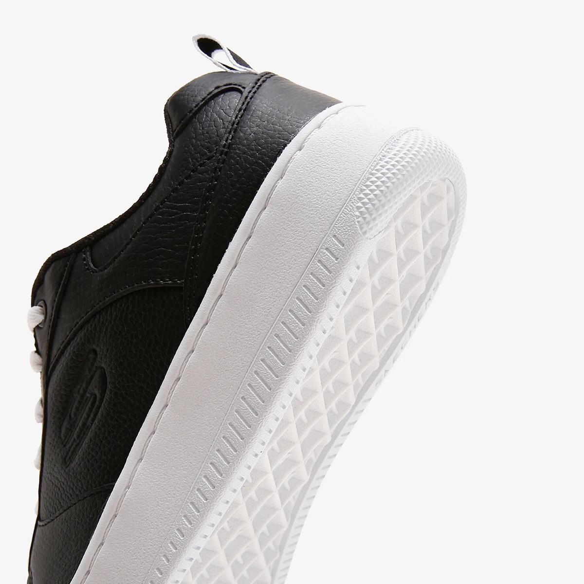 Kadın Sneaker ( Günlük) 149763 BKW Skechers SPORT COURT 92 - ILLUSTRIOUS Black Knit Mesh- White Trim