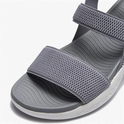 Kadın Sandalet 15312 GYW Skechers ON-THE-GO 600 Grey-White