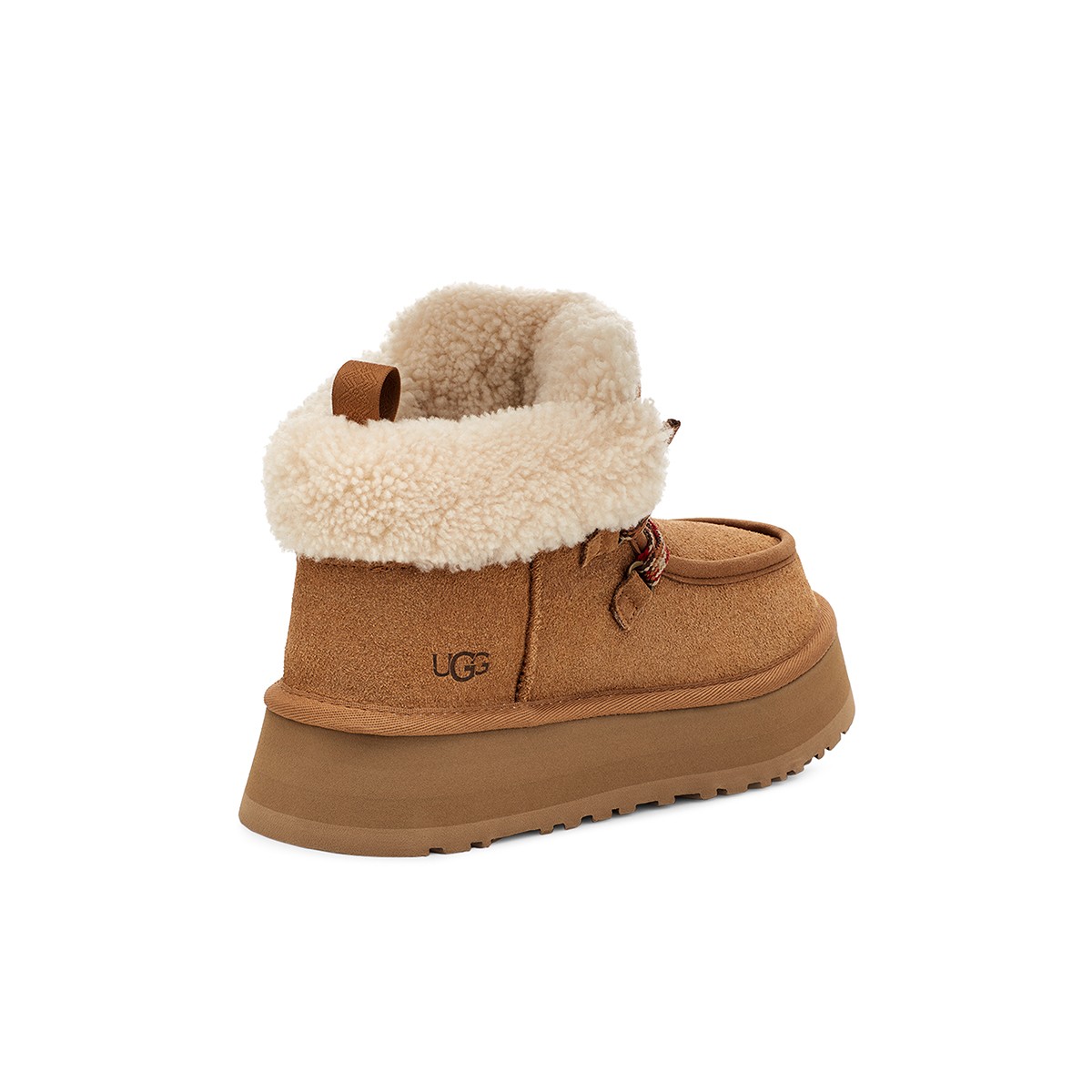 Kadın Bot 1143954 UGG W FUNKARRA CABIN CUFF CHESTNUT (TABA)