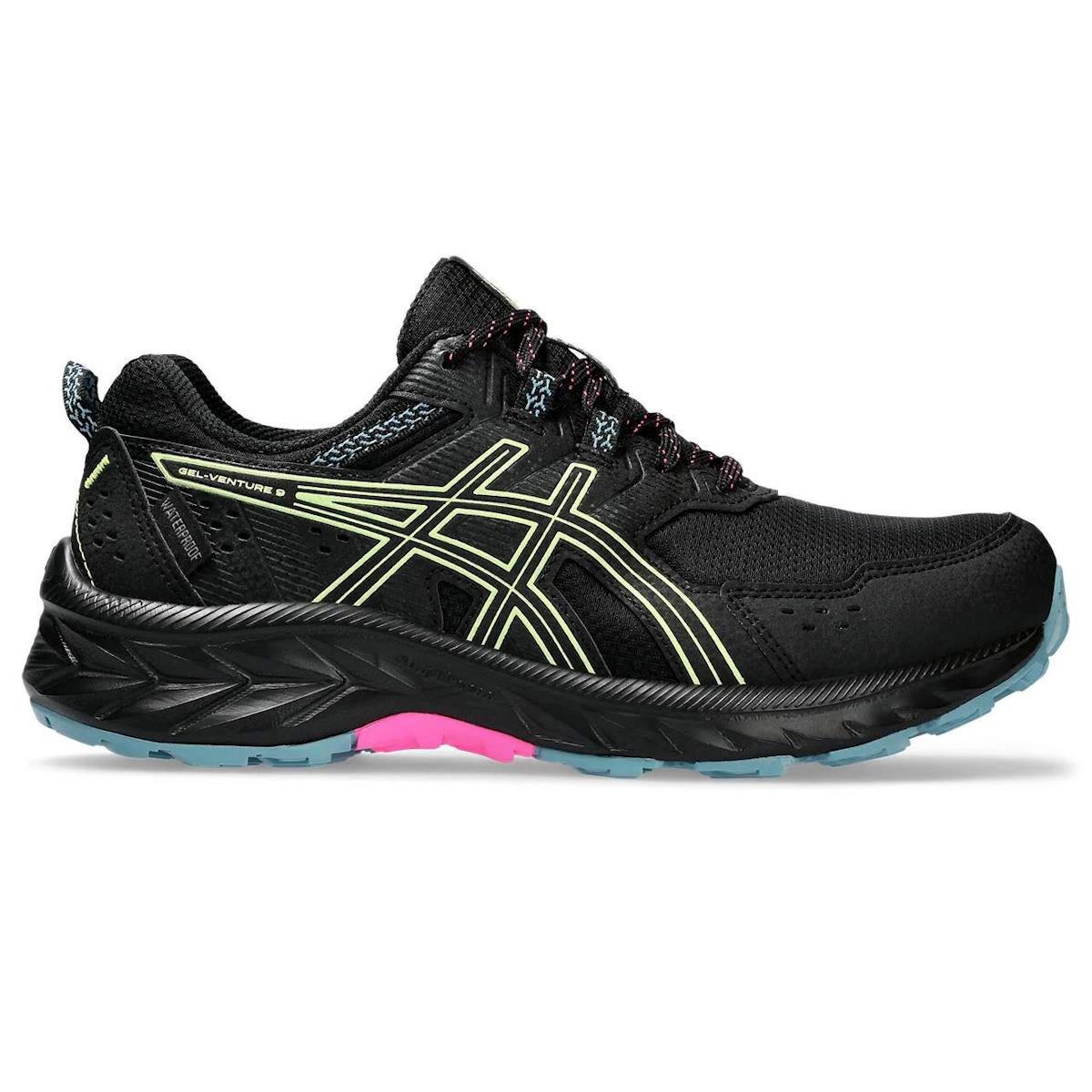 Kadın Spor 1012B519-002 ASICS GEL-VENTURE 9 WATERPROOF Performance Black