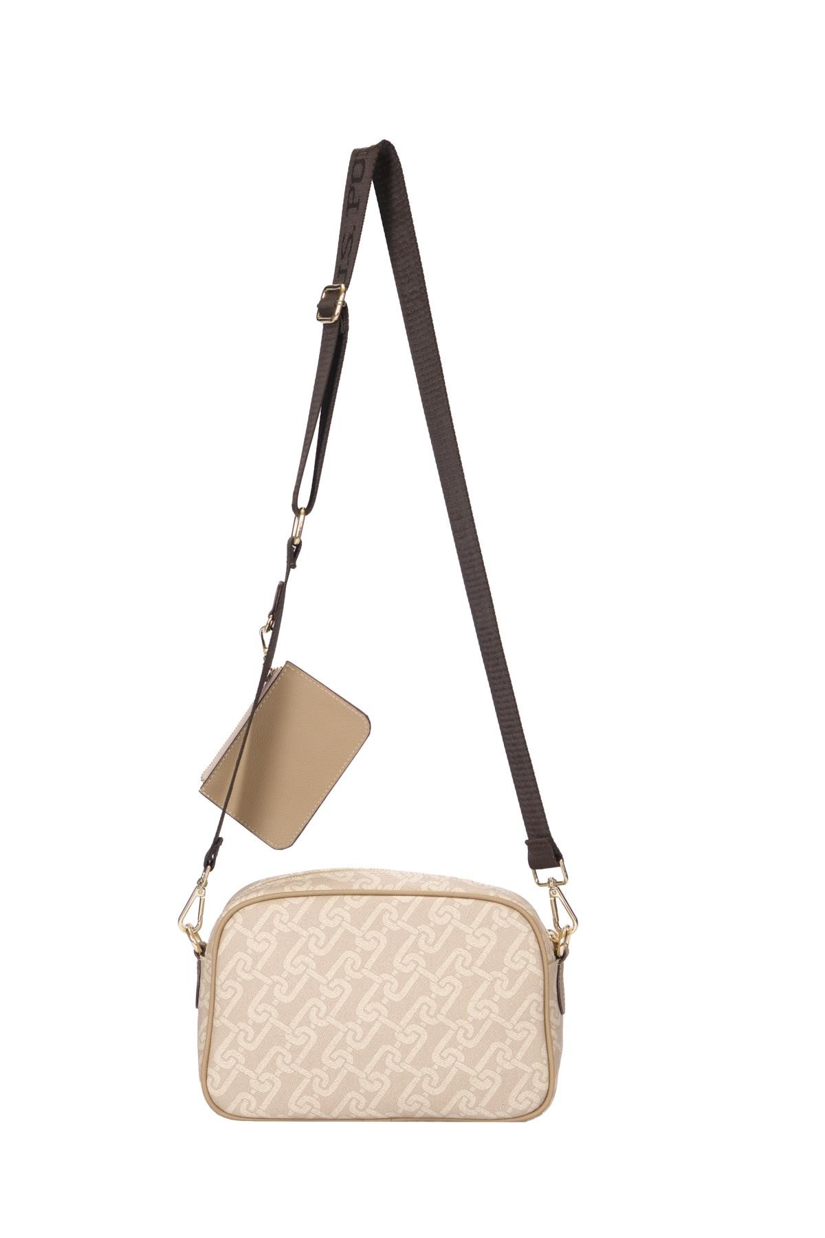 Kadın Omuz Çantası US24513 U.S. POLO ASSN. USPA LADIES BAG 00018 Beige