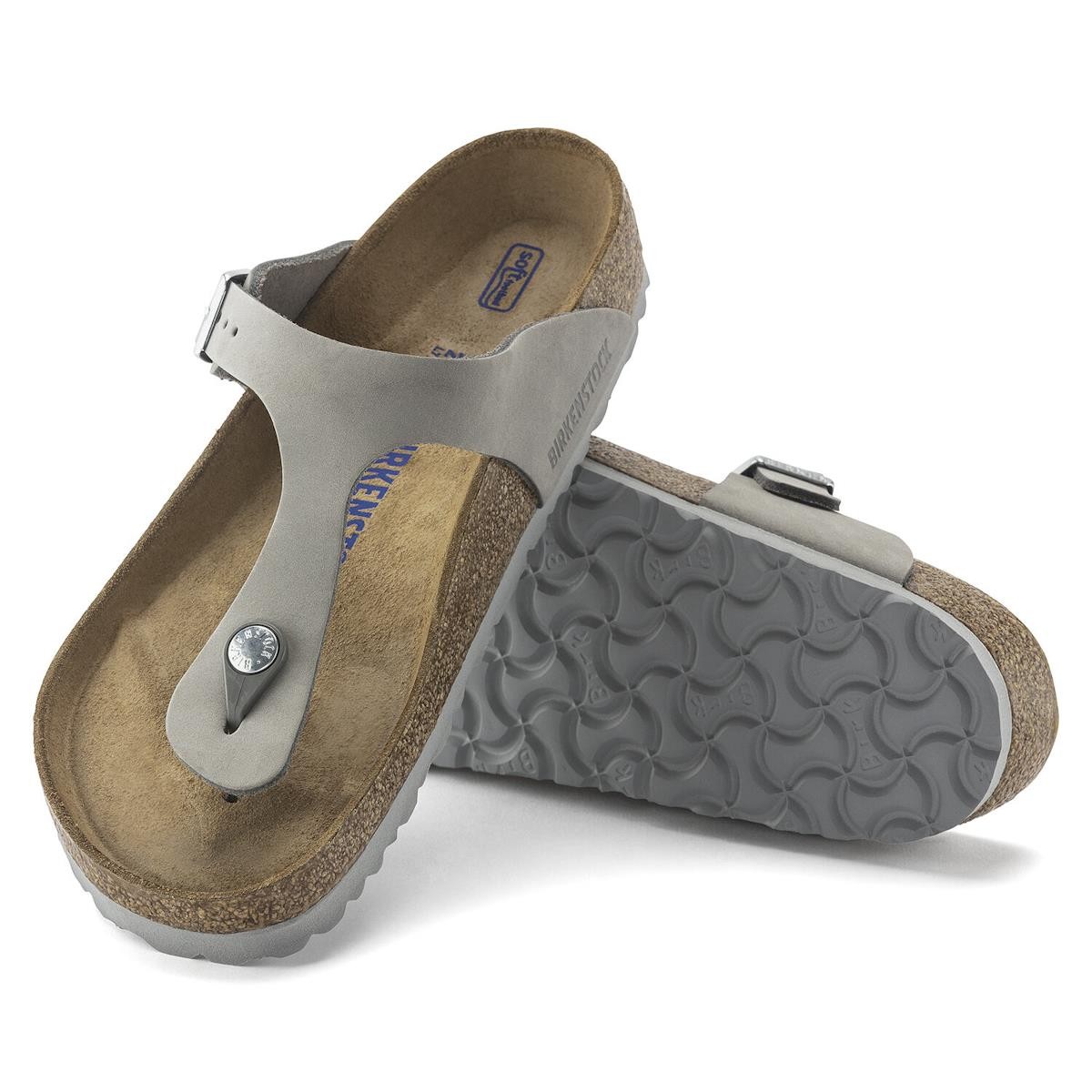 Kadın Terlik 1024127 Birkenstock GIZEH SFB NU DOVE GREY