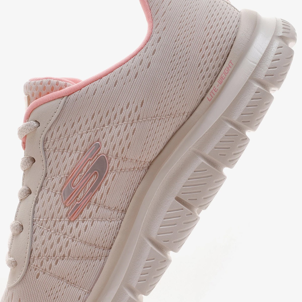 150141TK NTPK Skechers TRACK - NEW STAPLE Natural/Pink