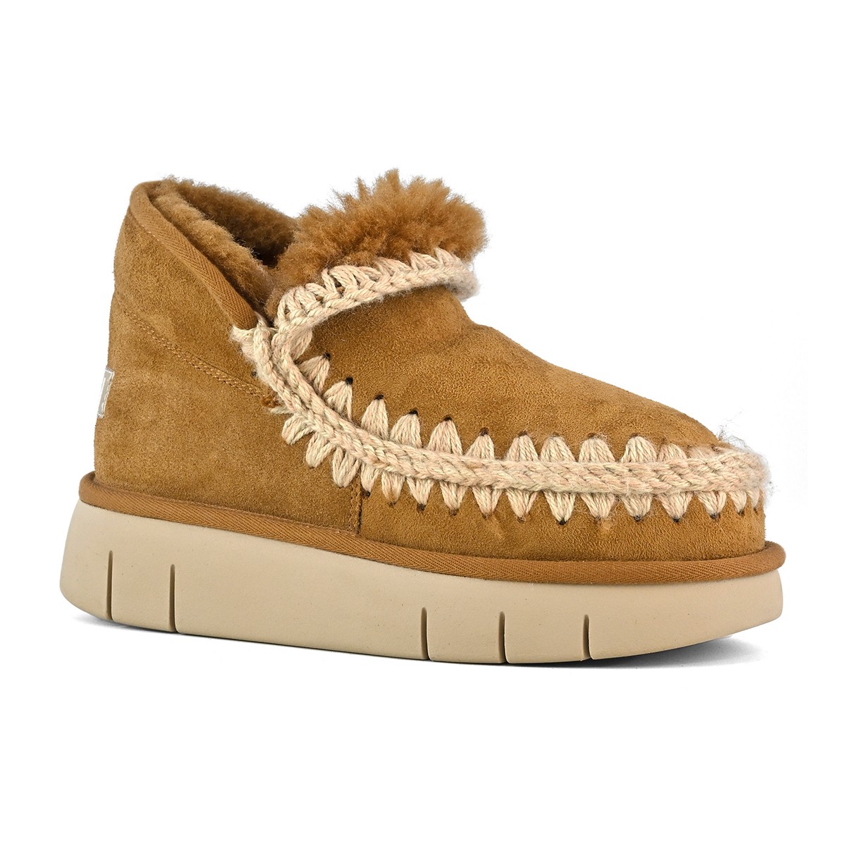 MU.FW531009A COG Mou Eskimo Bounce sneaker Cognac