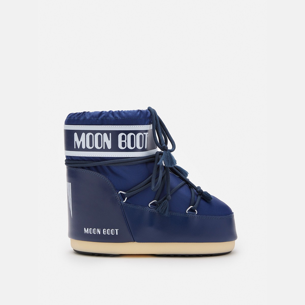 80D1409340-F003 Moon Boot Icon Low Nylon Blue (33-35)