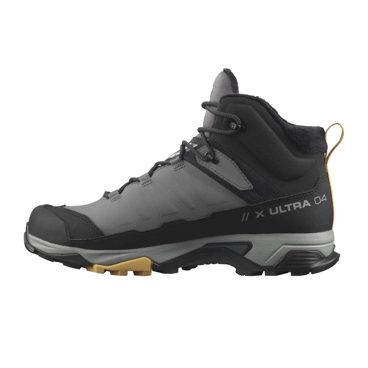 Erkek Bot L41355200 SALOMON X ULTRA 4 MID WINTER Quiet Shade-Black-Warm Apricot