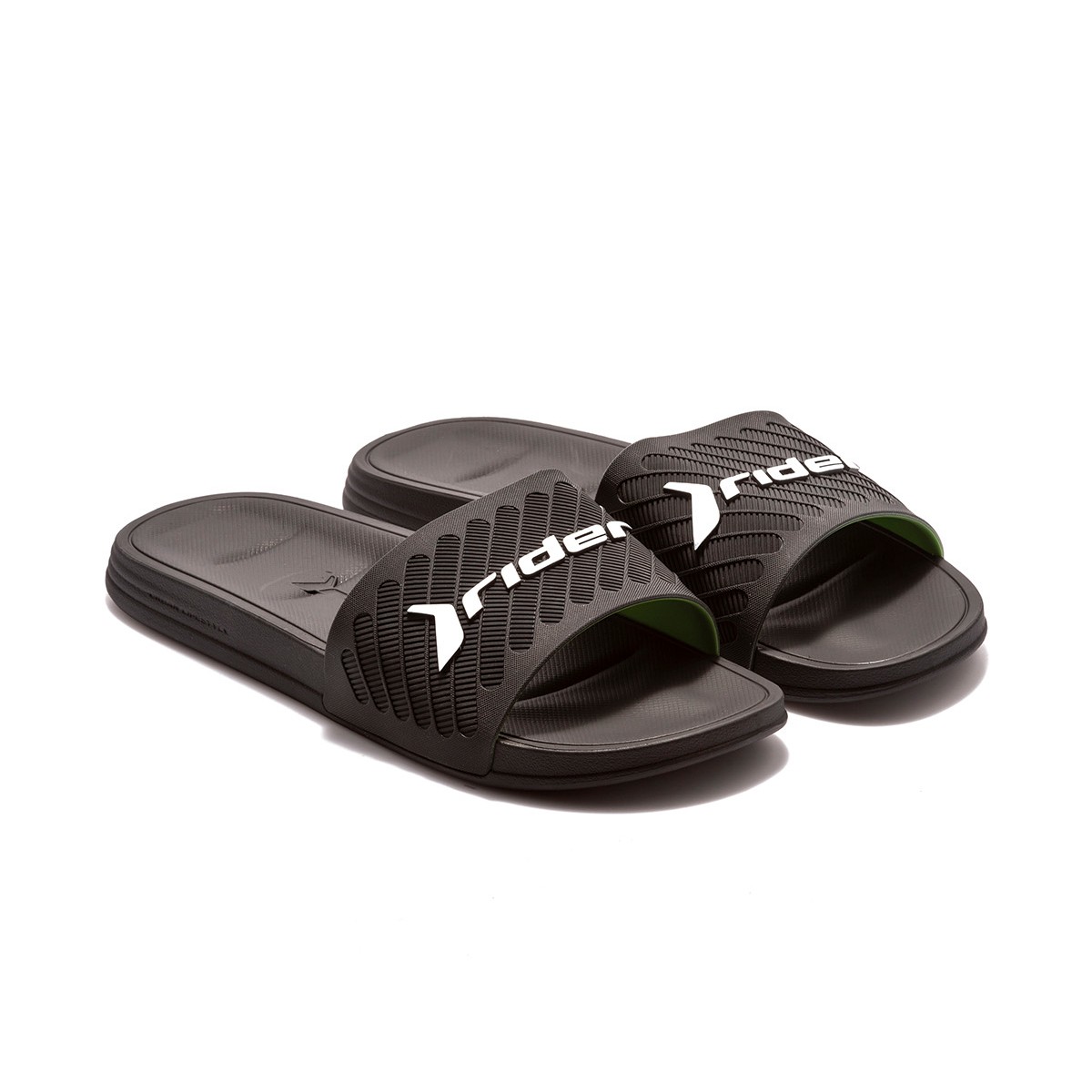 12323 Rider FREE II SLIDE AD DD0276 Black/White/Green