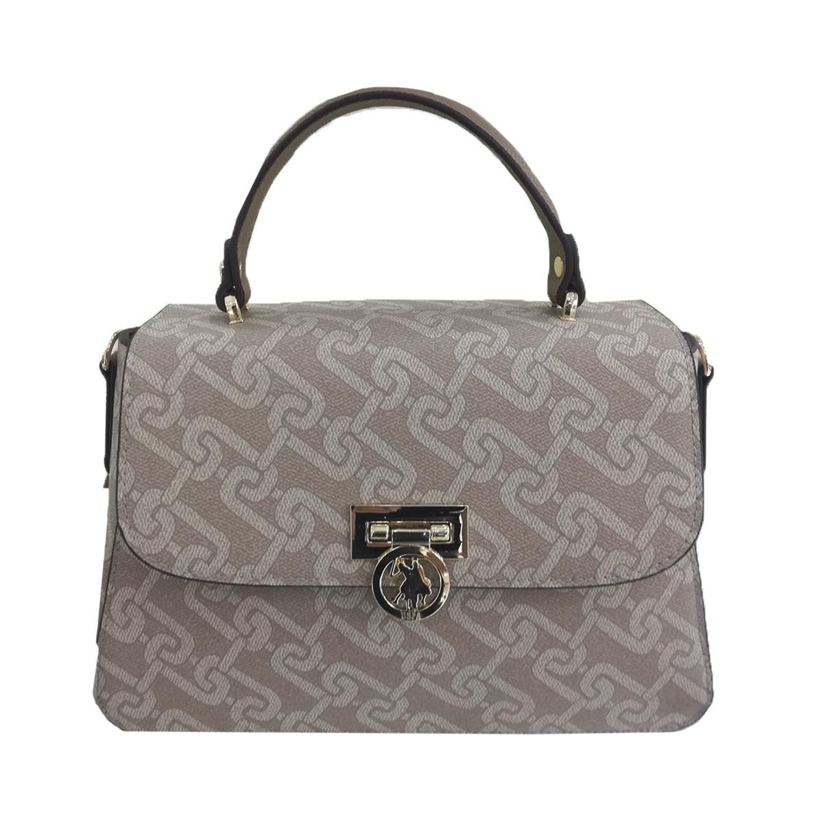 Kadın Omuz Çantası US24523 U.S. POLO ASSN. USPA LADIES BAG 00018 Beige