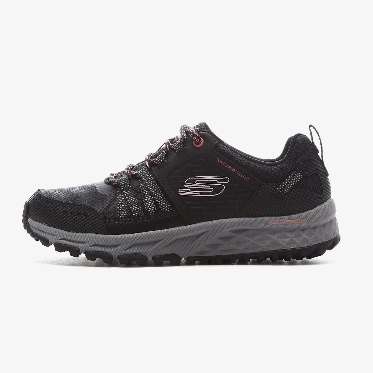 Kadın Sneaker ( Günlük) 180061 BKHP Skechers ESCAPE PLAN Black Pink