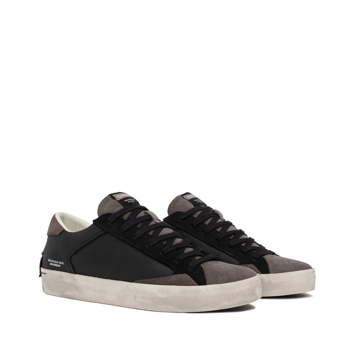 Erkek Sneaker ( Günlük) 15004AA7 Crime London DISTRESSED Black