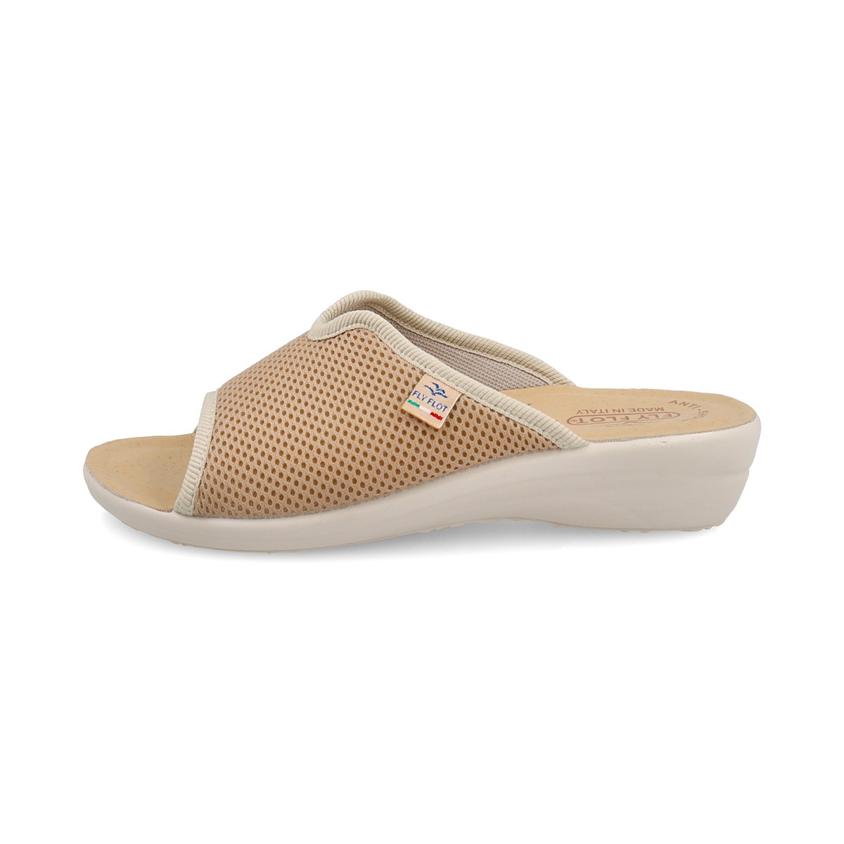 T4 429 FE Fly Flot CLOTH Slipper Beige