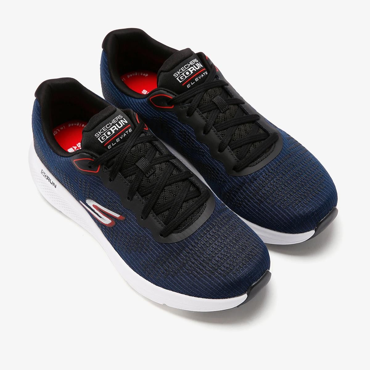 Erkek Sneaker ( Günlük) 220334 NVRD Skechers GO RUN ELEVATE - NİMBUS Navy Blue-Red