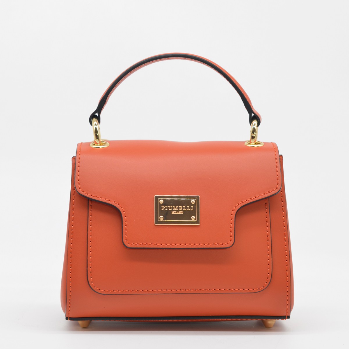 CYCLAMEN Piumelli Milano Bag L311 Dark Orange