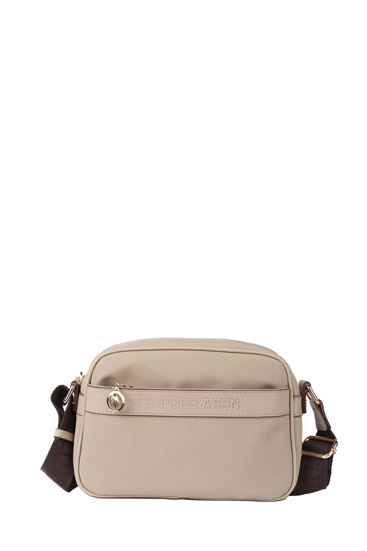 US24742 U.S. POLO ASSN. USPA LADIES BAG 04448 Gravel(Çakıl)