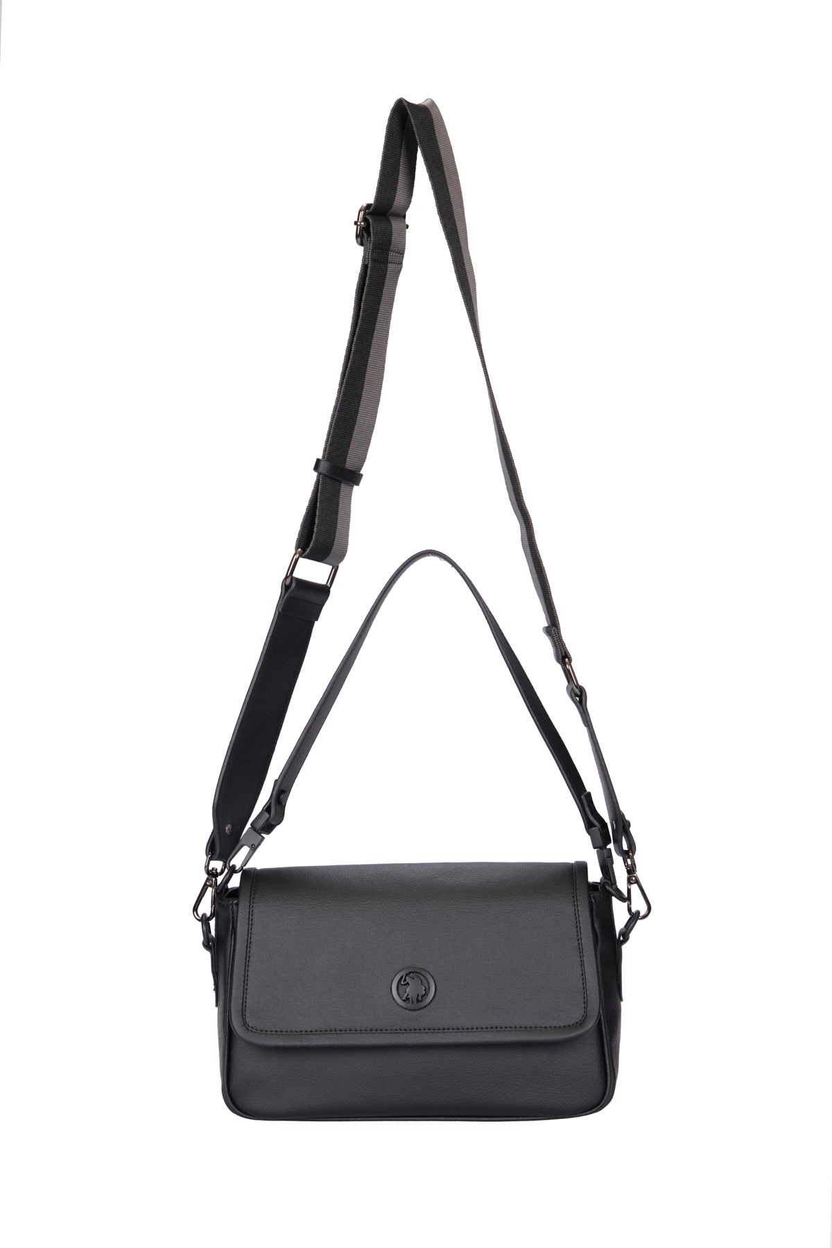 Kadın Omuz Çantası US24553 U.S. POLO ASSN. USPA LADIES BAG 00128 Black