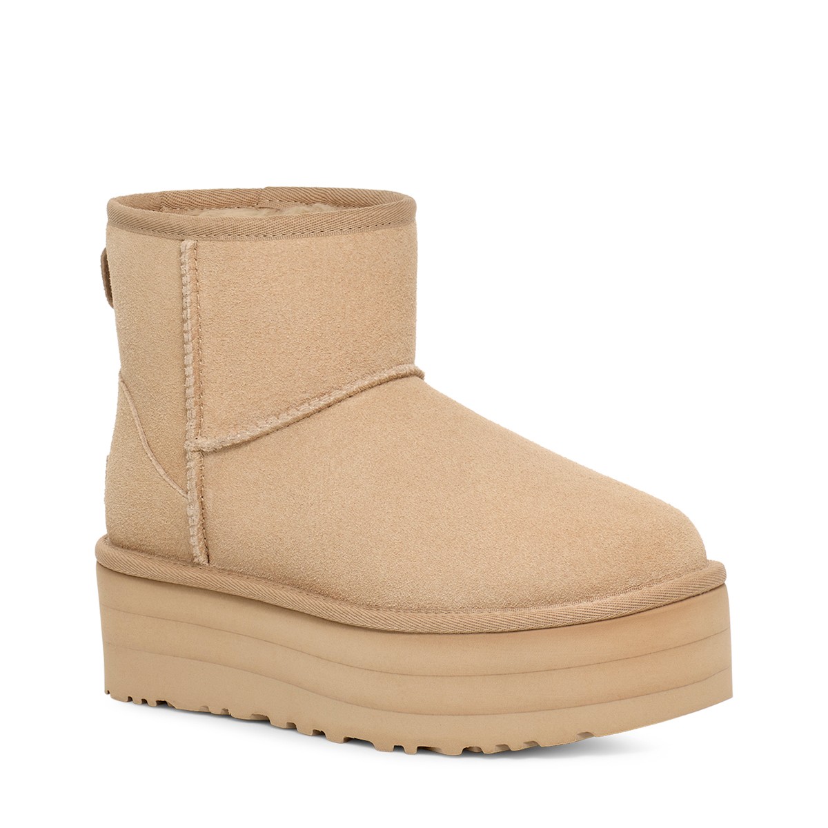 Kadın Bot 1134991 UGG W CLASSIC MINI PLATFORM MUSTARD SEED (HARDAL)