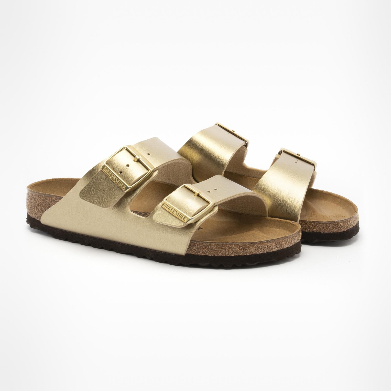 Kadın Terlik 1016111 Arizona Birkenstock Bf Gold