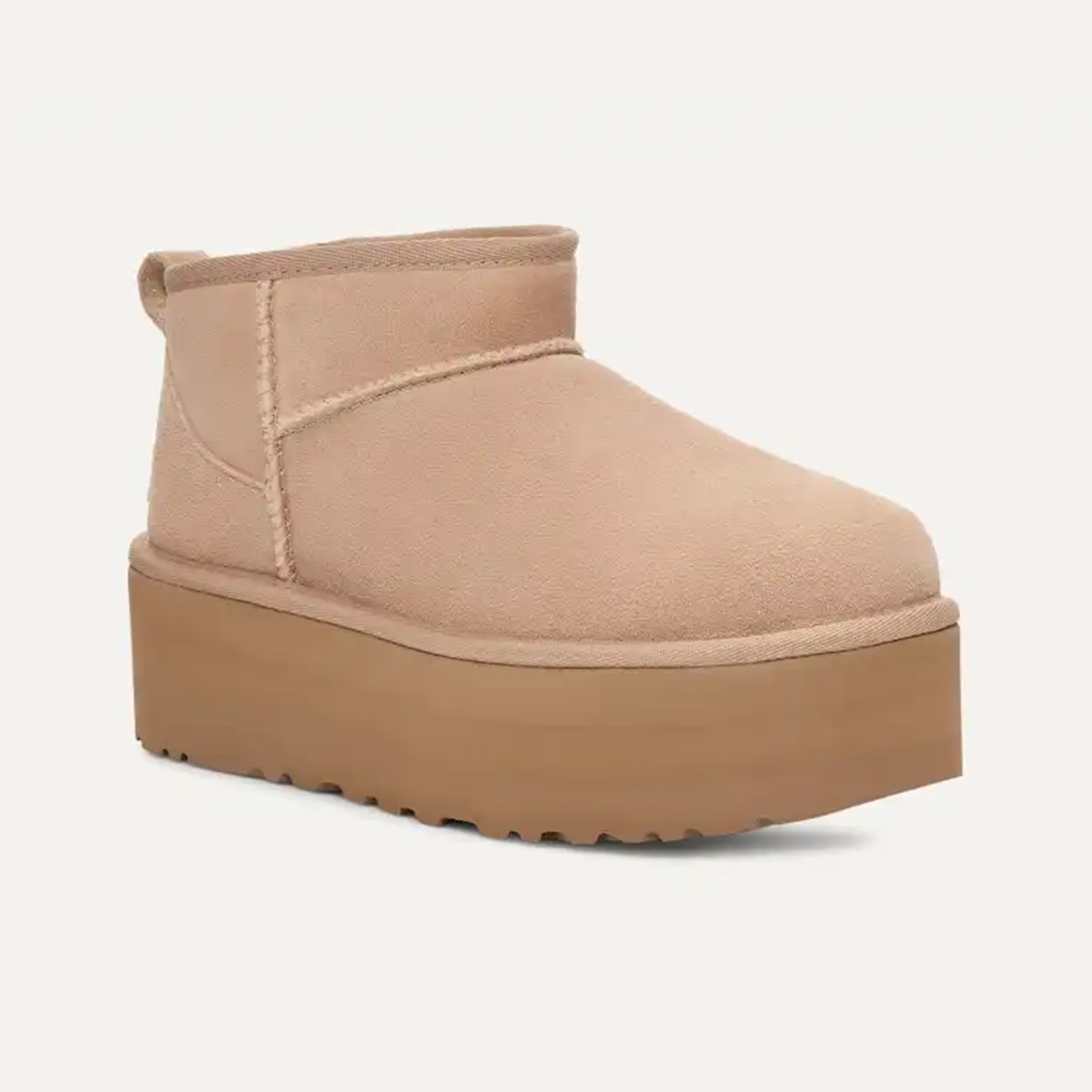 Kadın Bot 1135092 UGG W CLASSIC ULTRA MINI PLATFORM SAND