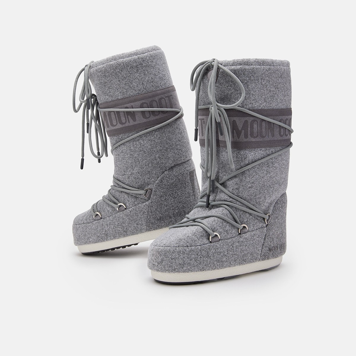 80D1402950-H006 Moon Boot Icon Felt Grey