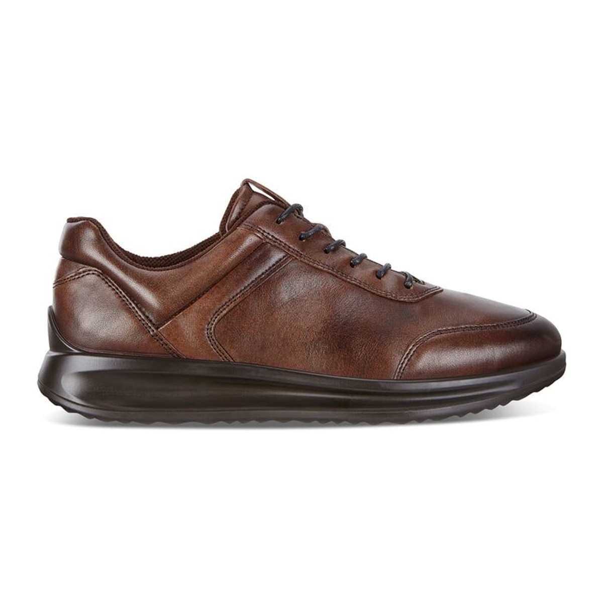 20712401482 ECCO Mens Aquet Sneaker BROWN