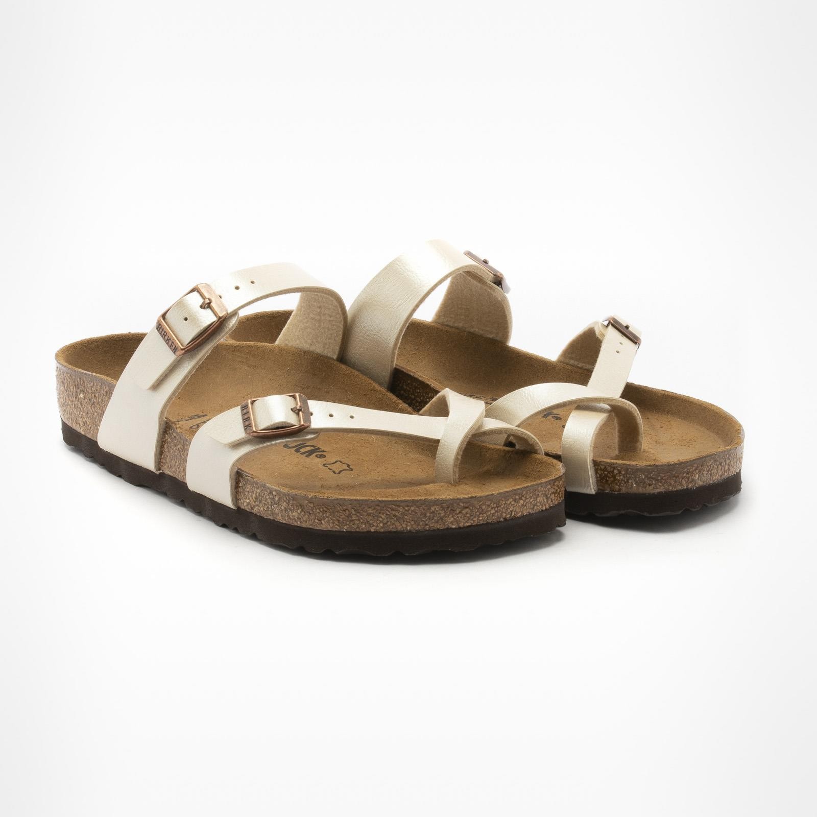 Kadın Terlik 071661  Mayarı Birkenstock Bf Graceful Pearl Whıte