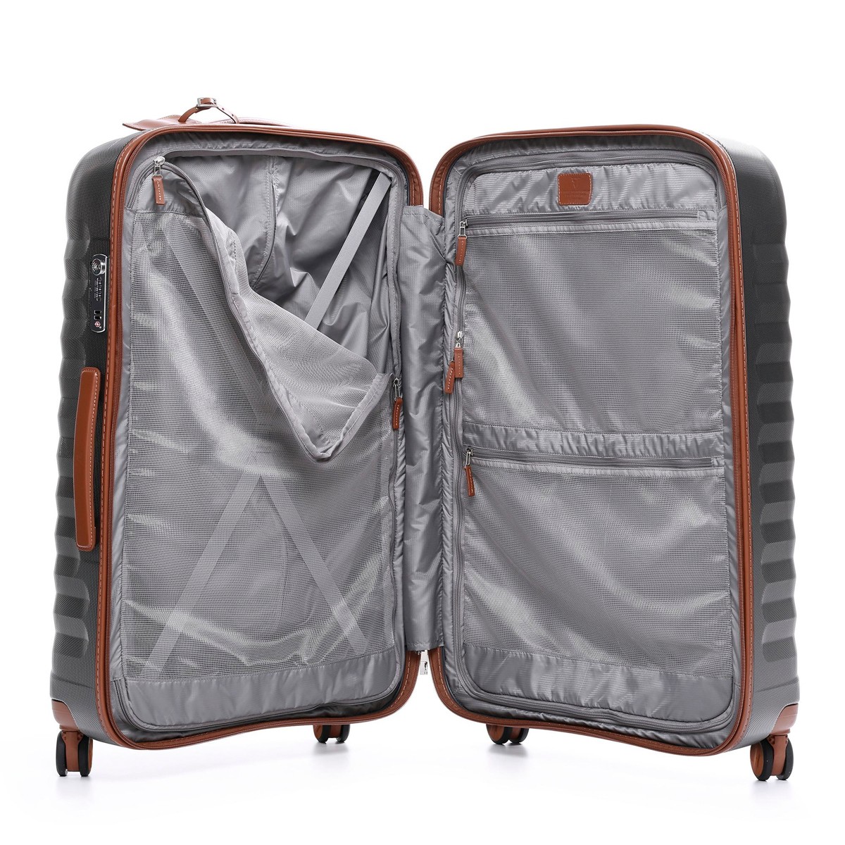 52313445-3445 E-Lite Large Luggage 80.5Cm Cognac/Titanium