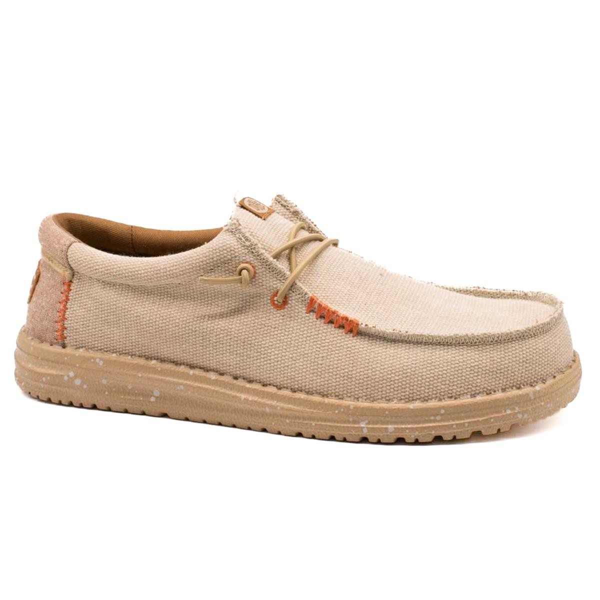 Erkek Sneaker ( Günlük) HD.40952  Hey Dude Wally Coastline Jute 40 Silver