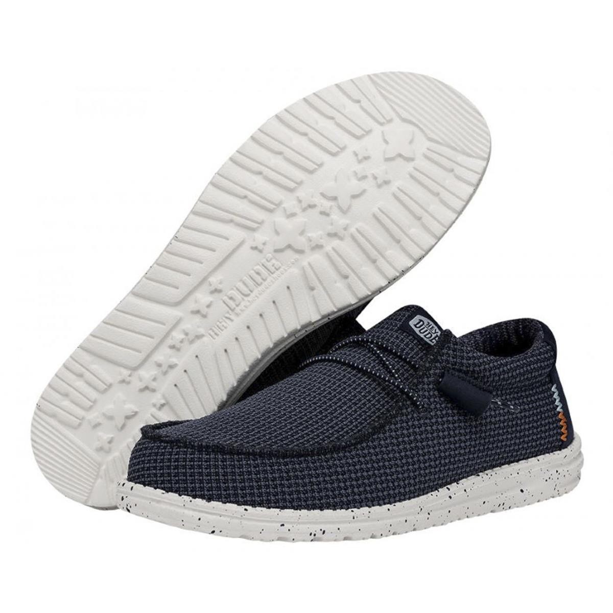 Erkek Sneaker ( Günlük) HD.40403  Hey Dude Wally Sport Mesh 410 Navy