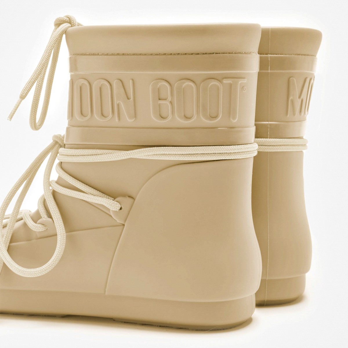 24600200-006 Moon Boot Rain Boots Low Cream