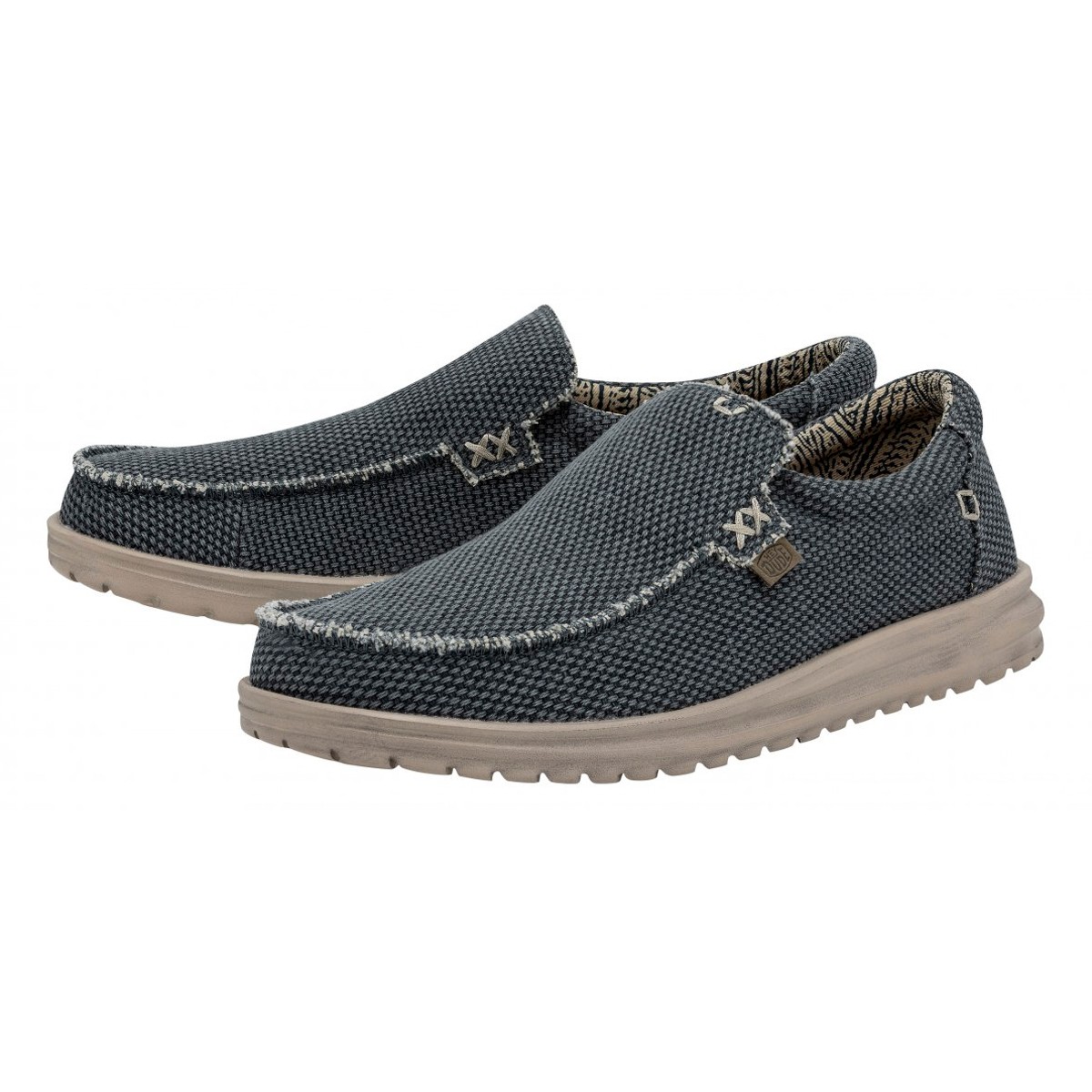 Erkek Sneaker ( Günlük) HD.40124  Hey Dude Mikka Braided 4NL Deep Blue