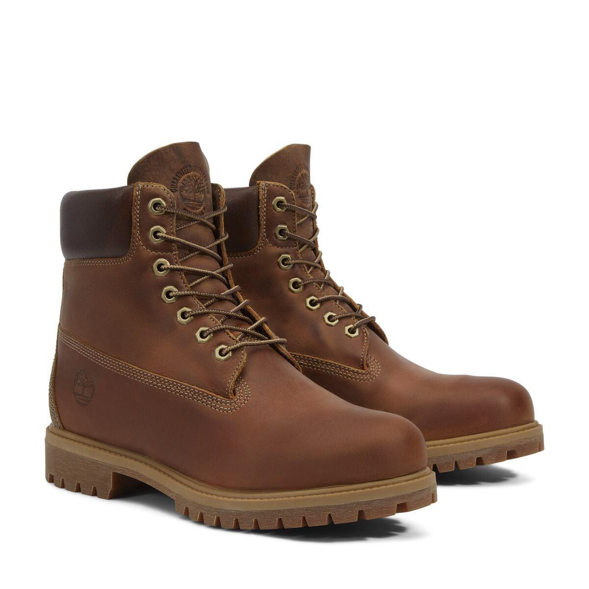 Erkek Bot (Outdoor) TB 1270942141 Timberland Premium 6 INCH LACE UP WATERP Brown