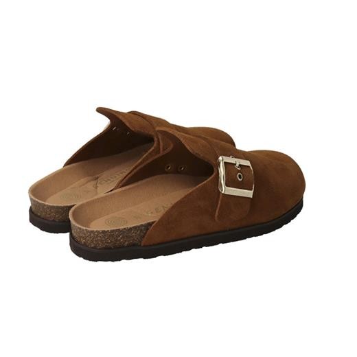 Kadın Sandalet IZAR G104345  Genuins Velour Camel